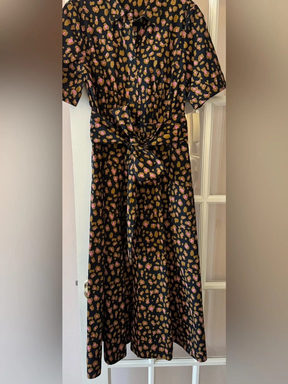EUC J Crew shirt dress with pockets!